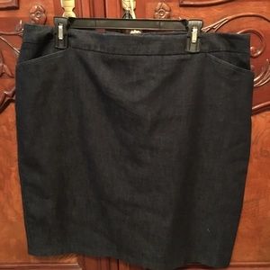 Great dark denim skirt